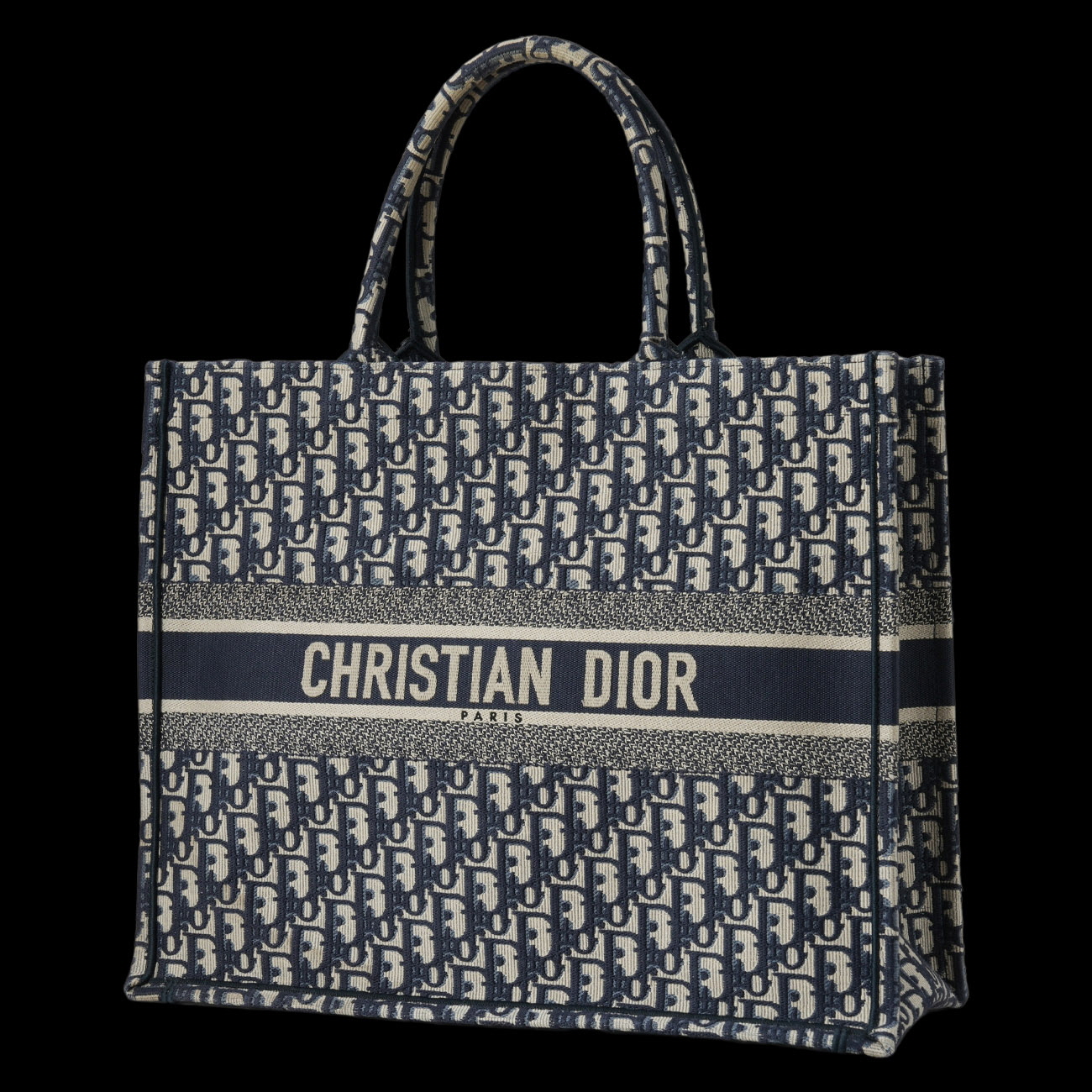 CHRISTIAN DIOR(USED)크리스찬디올 오블리크 북토트 라지백